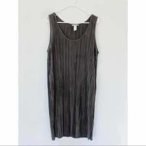 H&M Sleeveless Midi Sheath Dress